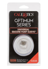 Load image into Gallery viewer, UNIVERSAL SILICONE PUMP SLEEVE FIRS UP TO 3 INCH DIAMETER PUMP CLEAR
