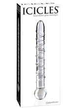 Load image into Gallery viewer, Icicles No 1 Glass Dong 9 Inch Clear