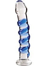Load image into Gallery viewer, Icicles No 5 Glass Dong 7 Inch Clear