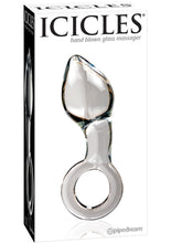 Load image into Gallery viewer, Icicles No 14 Glass Dong 5.5 Inch Clear