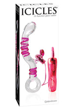 Load image into Gallery viewer, Icicles No 16 Glass Vibrator 9 Inch Clear