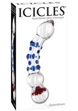 Load image into Gallery viewer, Icicles No 18 Glass Dong 7.5 Inch Clear