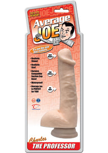 Average Joe Charles The Professor Dildo Waterproof 7.5 Inch Ivory