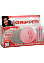 Load image into Gallery viewer, THE GRIPPER RIPPLE GRIP STROKER PURE SKIN MATERIAL FLESH