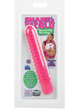 Load image into Gallery viewer, SHANES WORLD SORORITY SCREW VIBE SILICONE 5 INCH PINK