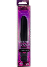 Load image into Gallery viewer, Black Magic Velvet Touch Vibrator Waterproof 7 Inch Black