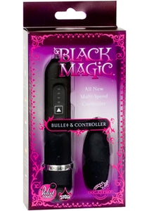 Black Magic Bullet And Controller Waterproof Black