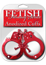 Load image into Gallery viewer, Fetish Fantasy Anodized Cuffs Red