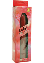 Load image into Gallery viewer, LADYS MOOD 7 INCH PLASTIC VIBRATOR RED