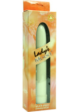 Load image into Gallery viewer, LADYS MOOD 7 INCH PLASTIC VIBRATOR IVORY
