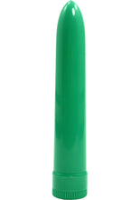 Load image into Gallery viewer, LADYS MOOD 7 INCH PLASTIC VIBRATOR GREEN