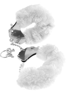 Fetish Fantasy Series Furry Cuffs White