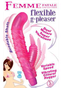 Femme Fatale Collection Flexible G Pleaser Multispeed Waterproof Pink