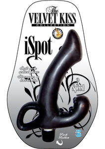 The Velvet Kiss Collection iSpot Multispeed Waterproof Black