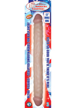 Load image into Gallery viewer, Real Skin All American Whoppers Double Dong 13 Inch Waterproof Flesh