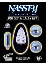 Load image into Gallery viewer, Nassty Collection Bullet And Balls Kit 4 Speed Black