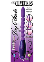 Load image into Gallery viewer, The Velvet Kiss Collection Joy Stick With Flexible Spine Waterproof 7 Inch Purple