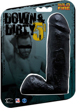 Load image into Gallery viewer, Wildfire Down And Dirty 5.75 Inch Dong Waterproof Black