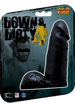 Load image into Gallery viewer, Wildfire Down And Dirty 4.75 Inch Dong Waterproof Black