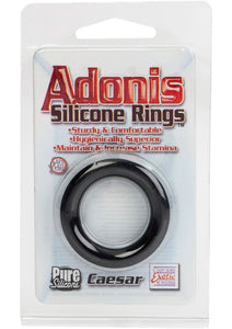 Adonis Silicone Rings Ceasar Black