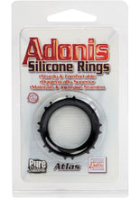 Load image into Gallery viewer, Adonis Silicone Rings Atlas Black