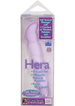 Load image into Gallery viewer, Dr Laura Berman Intimate Basics Hera Massager Waterproof Purple