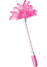 Load image into Gallery viewer, Horny Honey Feather Tickler With Vibrating Handle Pink