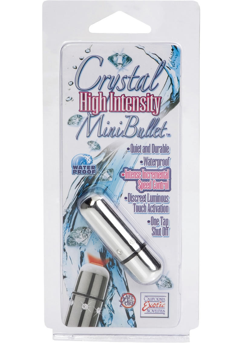 Crystal High Intesity Mini Bullet Waterproof Silver