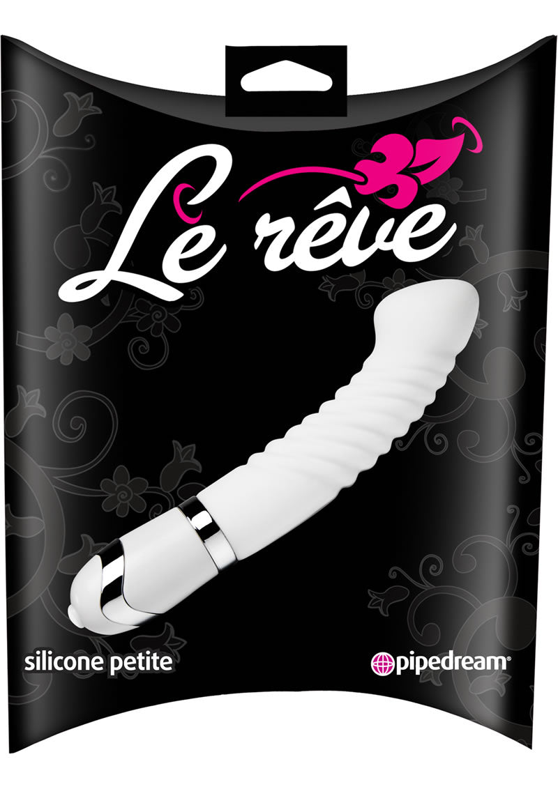 Le Reve Silicone Petite Vibrator Waterproof 5.5 Inch White