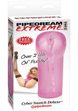 Load image into Gallery viewer, Pipedream Extreme Cyber Snatch Deluxe Pussy Masturbator Pink