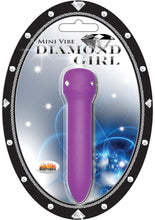 Load image into Gallery viewer, Diamond Girl Mini Vibe Waterproof Purple