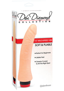 Debi Diamond Collection No 2 Vibrator 9 Inch Flesh
