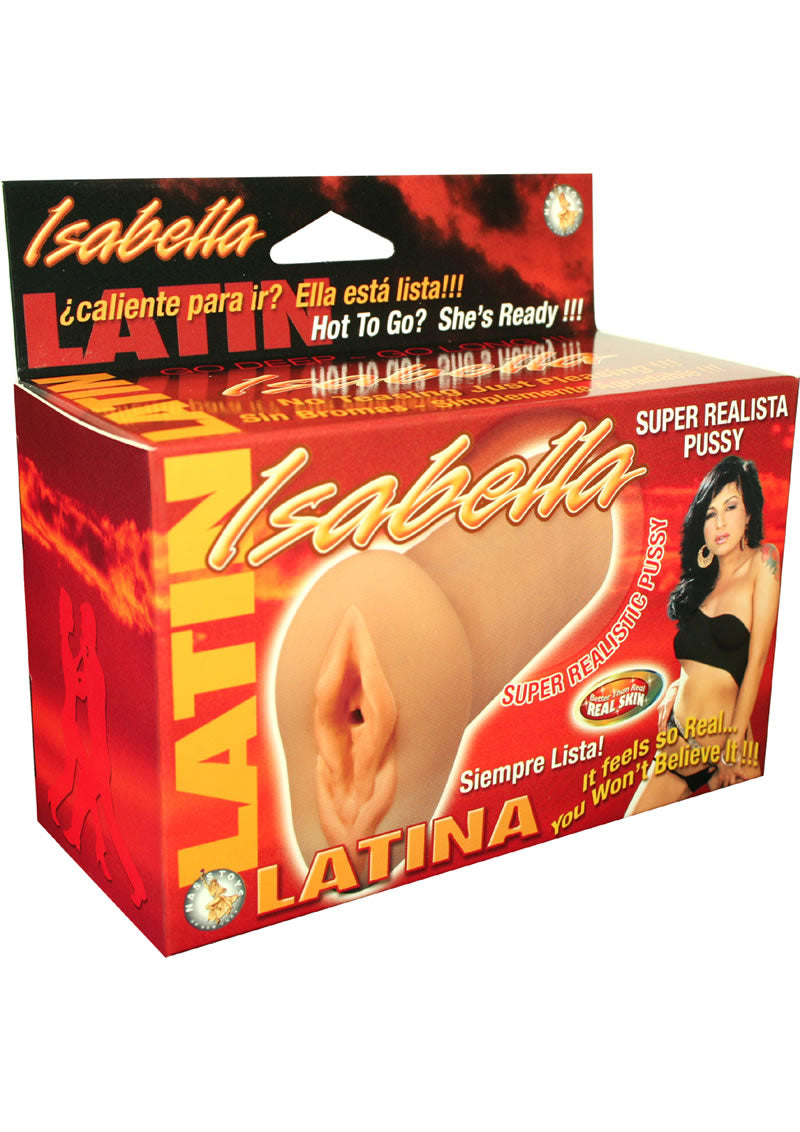 Isabella Latina Super Realistic Pussy Masturbator 5 Inch