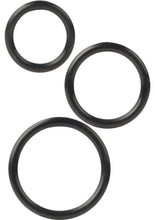 Load image into Gallery viewer, Silicone Support Rings Medium Large And Extra Large Black