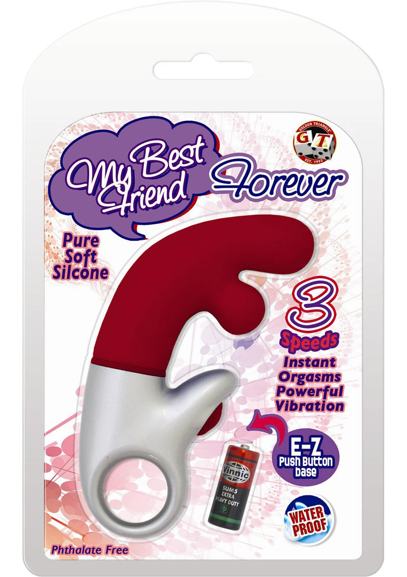 MY BEST FRIEND FOREVER NUBS RED SILICONE WATERPROOF