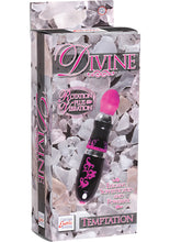 Load image into Gallery viewer, Divine Temptation Rotation Plus Vibration 1.25 Inch Massager Pink and Black