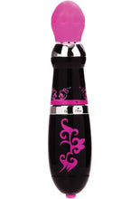 Load image into Gallery viewer, Divine Temptation Rotation Plus Vibration 1.25 Inch Massager Pink and Black