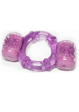 Load image into Gallery viewer, Hero Super Stud Partners Pleasure Ring XL Stretchy Silicone Ring Purple
