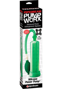 Pump Worx Silicone Power Pump Green