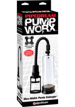 Load image into Gallery viewer, Pump Worx Max Width Penis Enlarger Clear