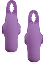 Load image into Gallery viewer, My First Nipple Clamps Vibrating Wireless Purple