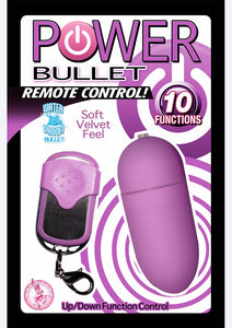 Power Bullet Remote Control Waterproof 3 Inch Purple