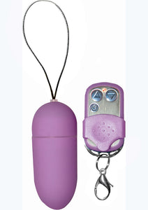 Power Bullet Remote Control Waterproof 3 Inch Purple