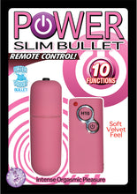 Load image into Gallery viewer, Power Slim Bullet Remote Control Waterproof 2.5 Inch Pink