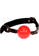 Load image into Gallery viewer, Sex And Mischief Solid Red Ball Gag 2 Inch