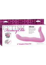 Load image into Gallery viewer, Fetish Fantasy Elite 8 Inch Strapless Strap On Silicone Pink
