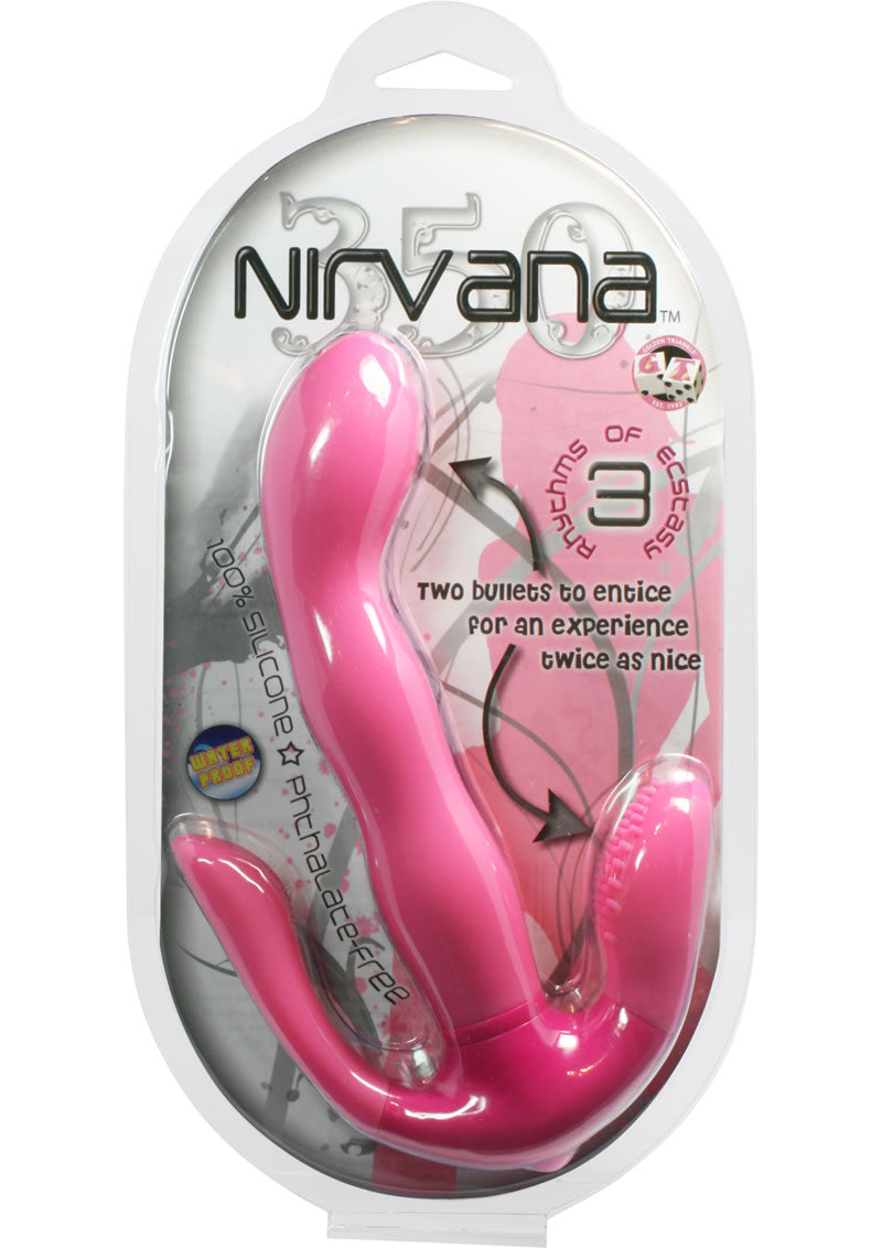 Nirvana 350 Silicone Vibrator Pink