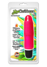Load image into Gallery viewer, Mini Caribbean Vibrator Number 3 Waterproof 5.75 Inch Pink