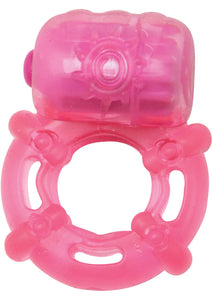 Climax Juicy Rings Cock Ring Waterproof Pink
