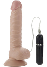 Load image into Gallery viewer, Mr Just Right Elite Eight Dong Vibrator 8.5 Inch Ivory